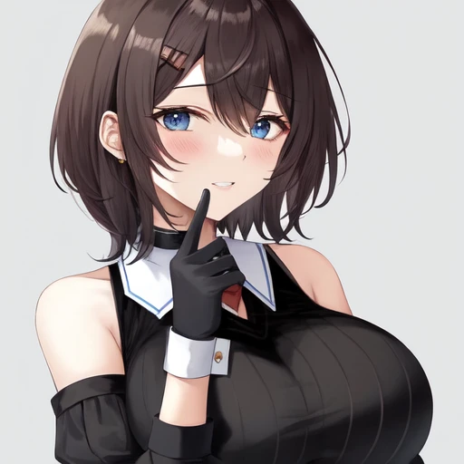 [Holara] short hair wavy hair beautiful woman [Illustration]